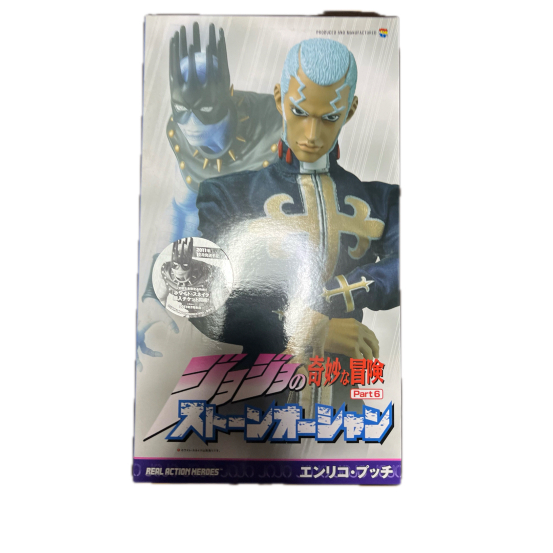 ジョジョの奇妙な冒険 第六部RAH「エンリコ・プッチ」 フィギュア ジョジョの奇妙な冒険 第六部RAH「エンリコ・プッチ」 フィギュア