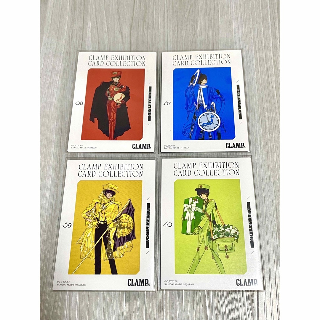CLAMP展 東京BABYLON 展示カードコレクション 4種類の通販 by CLAMP展 東京BABYLON 展示カードコレクション 4種類の通販 by