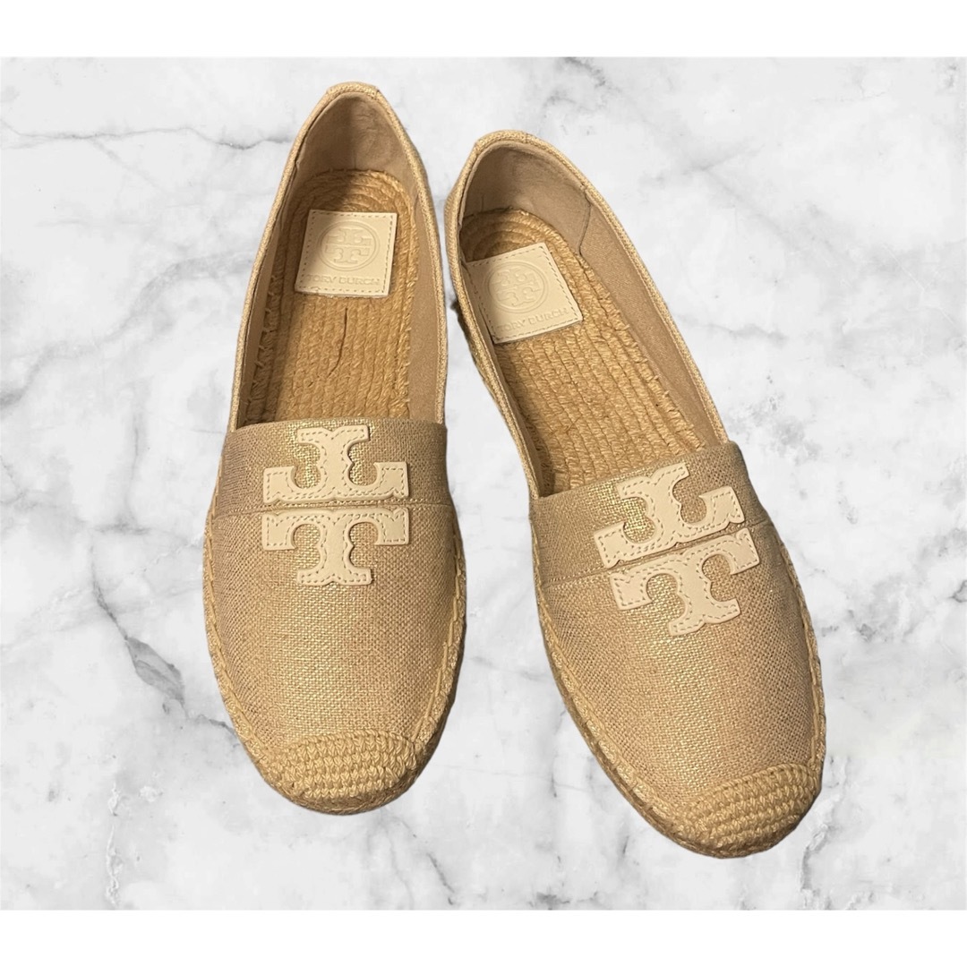 売れ筋がひ贈り物！ Tory Burch エスパドリーユToryburch 【新品】トリーバーチ - 靴
