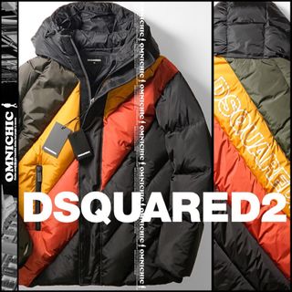 DSQUARED2(ダウンジャケット ・ ブラック/黒色系)のフリマ DSQUARED2(ダウンジャケット ・ ブラック/黒色系)のフリマ