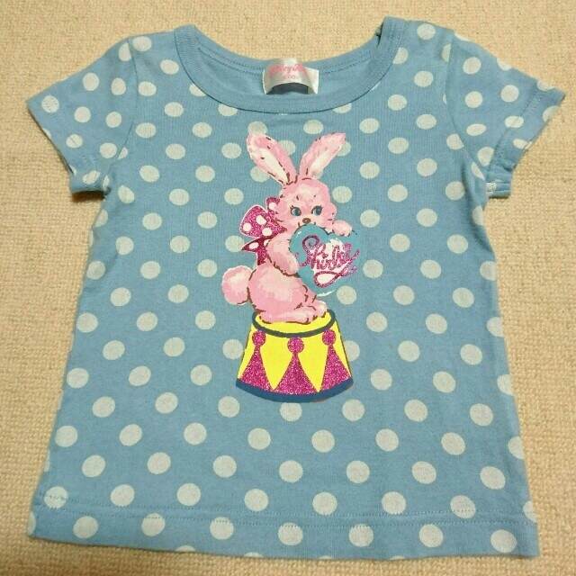 mezzo piano(メゾピアノ)のShirleytemple Tシャツ 100  キッズ/ベビー/マタニティのキッズ服女の子用(90cm~)(Tシャツ/カットソー)の商品写真