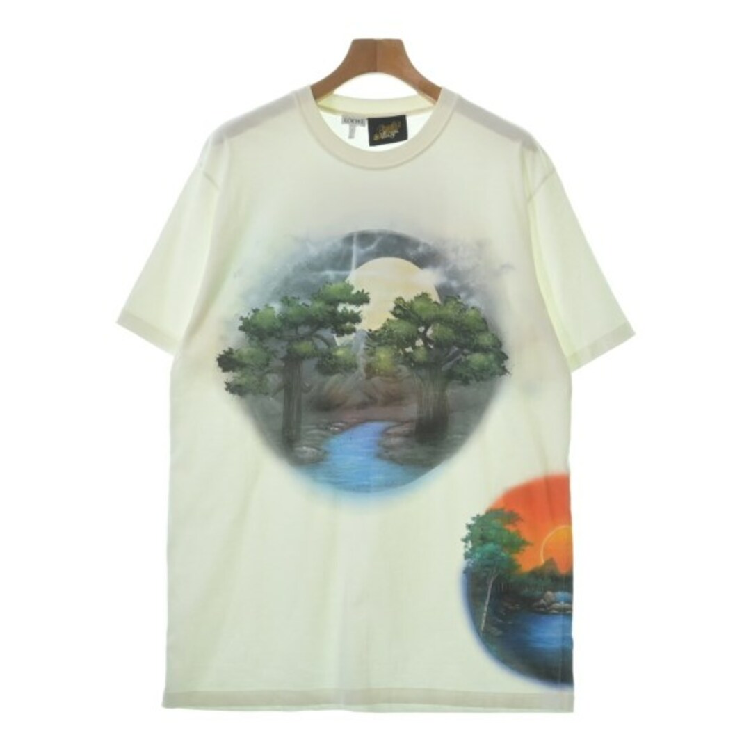 LOEWE - LOEWE ロエベ Tシャツ・カットソー M 白 【古着】【中古 LOEWE - LOEWE ロエベ Tシャツ・カットソー M 白 【古着】【中古