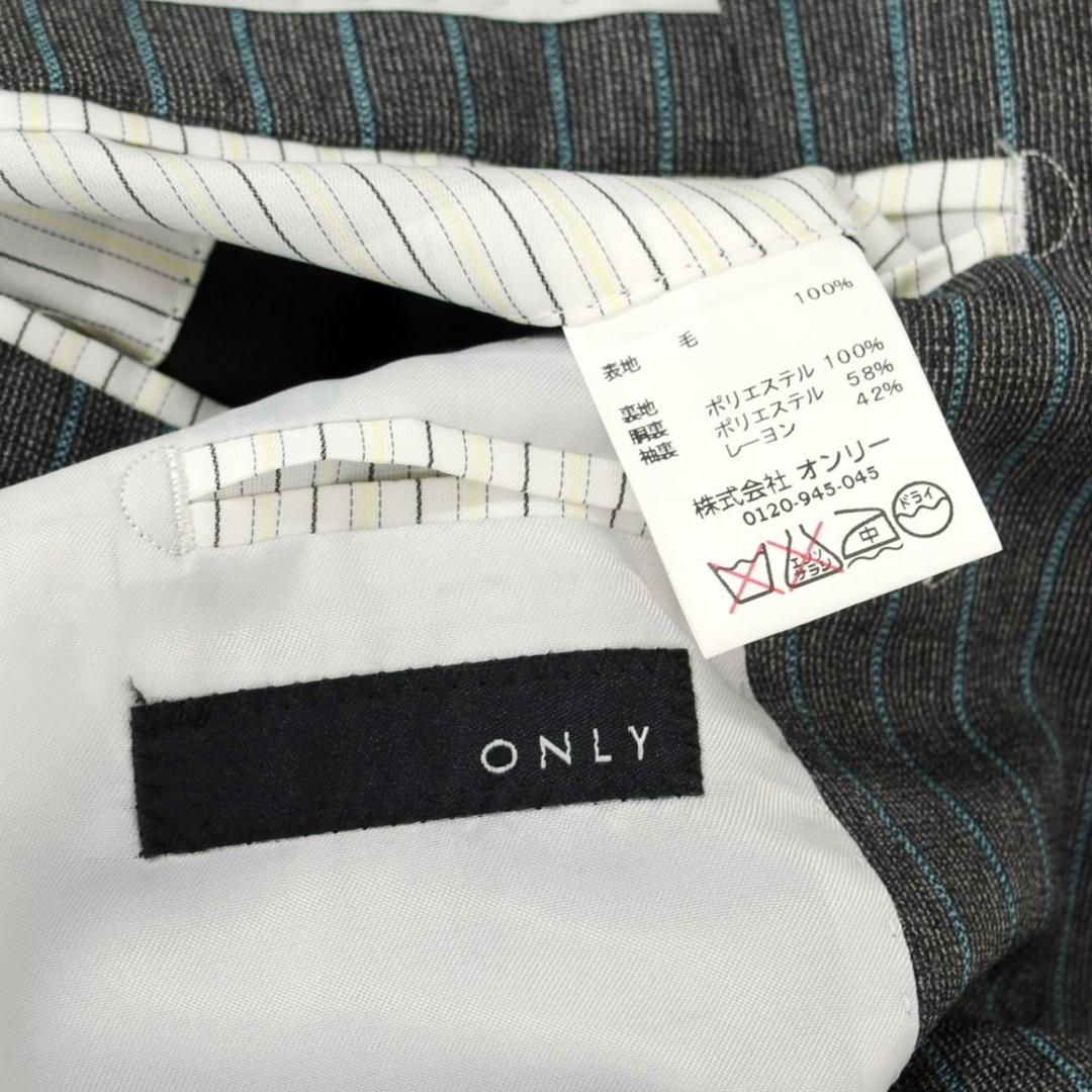 中古】【未使用】オンリー ONLY ウール ストライプ セットアップ 中古】【未使用】オンリー ONLY ウール ストライプ セットアップ