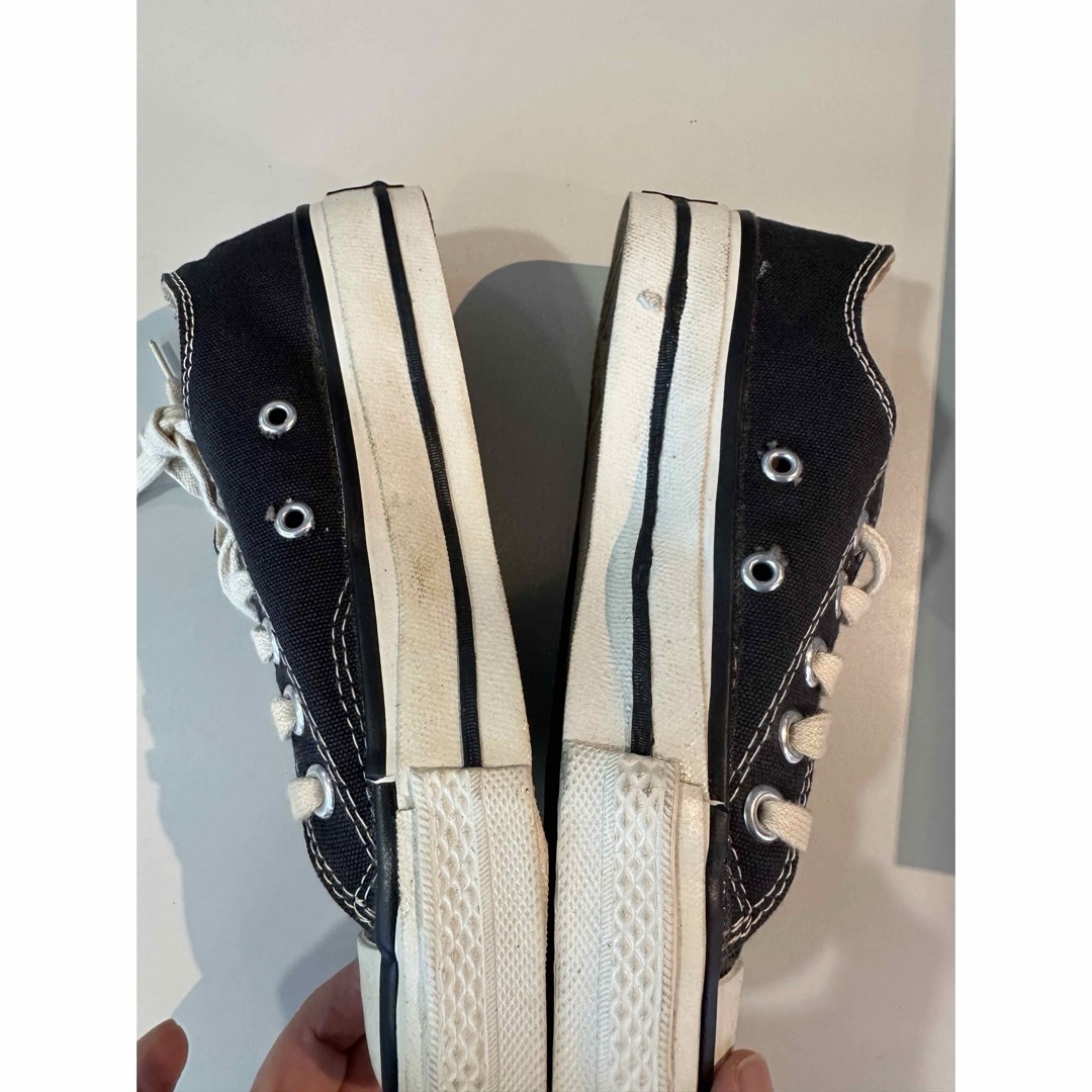 CONVERSE - 70s USA製 コンバース チャックテイラー 黒 オリジナル 2 新品の通販 by 美咲|コンバースならラクマ CONVERSE - 70s USA製 コンバース チャックテイラー 黒 オリジナル 2 新品の通販 by 美咲|コンバースならラクマ