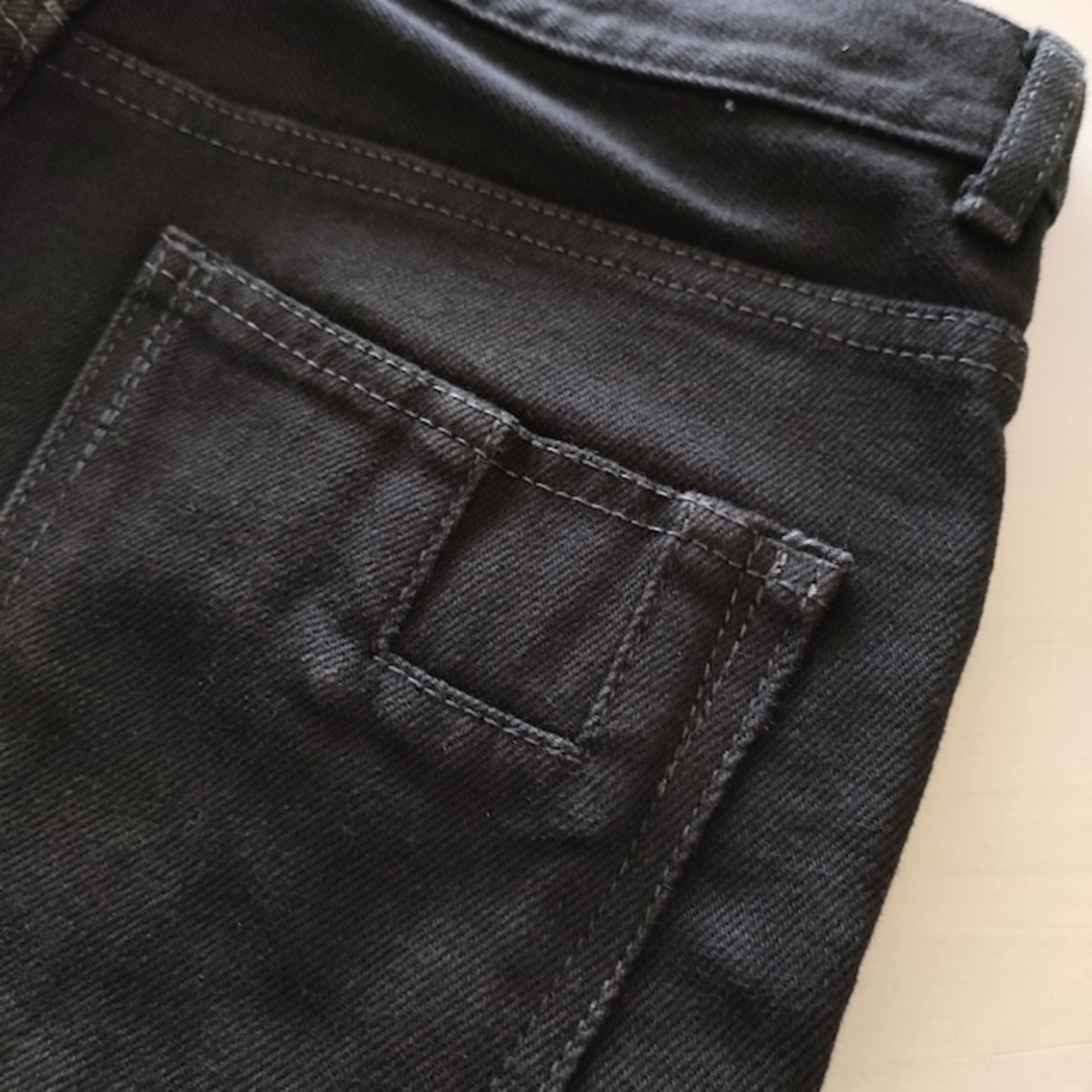 n.hoolywood ブラックデニム　ミスターハリウッド -  ブラックデニム ジーンズ 231-CP01 peg