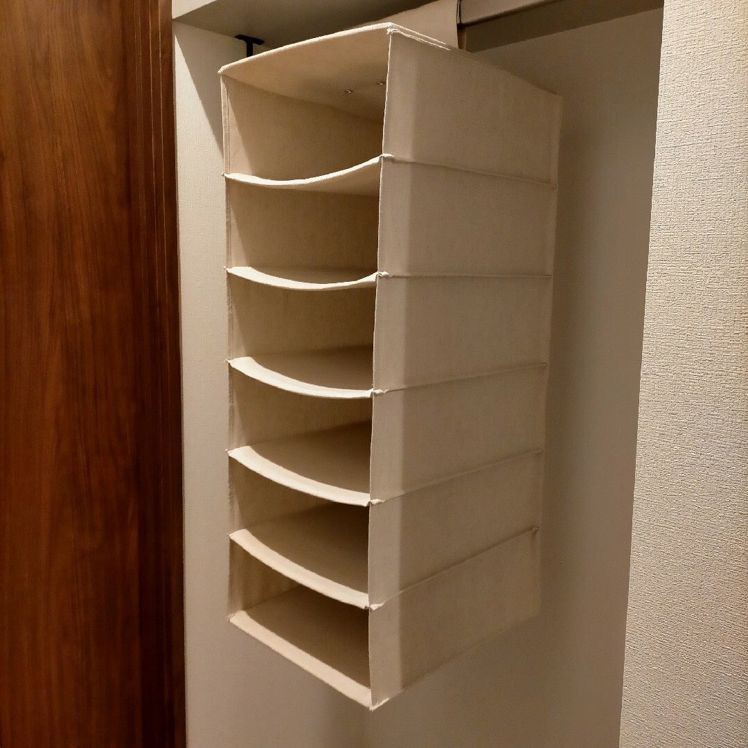 MUJI (無印良品) - 無印良品 吊り棚 布 廃盤品の通販 by chito's MUJI (無印良品) - 無印良品 吊り棚 布 廃盤品の通販 by chito's
