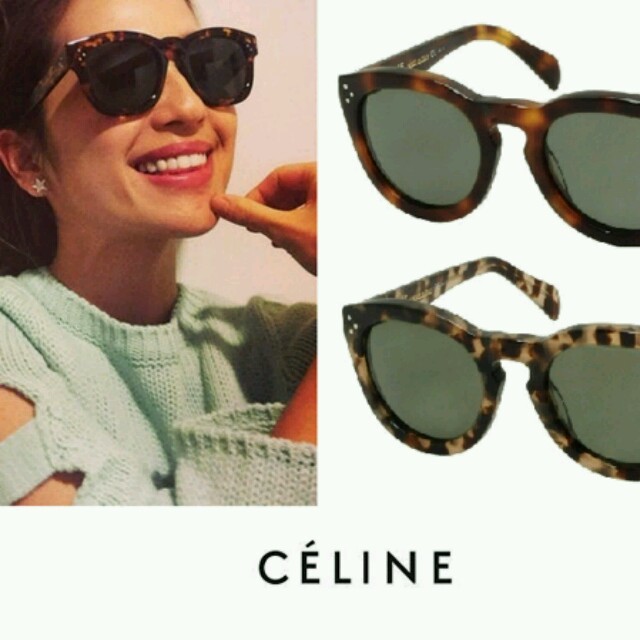 celine(セリーヌ)のCELINE ｾﾘｰﾇ  ｻﾝｸﾞﾗｽ 中村ｱﾝさん私物愛用 レディースのファッション小物(サングラス/メガネ)の商品写真