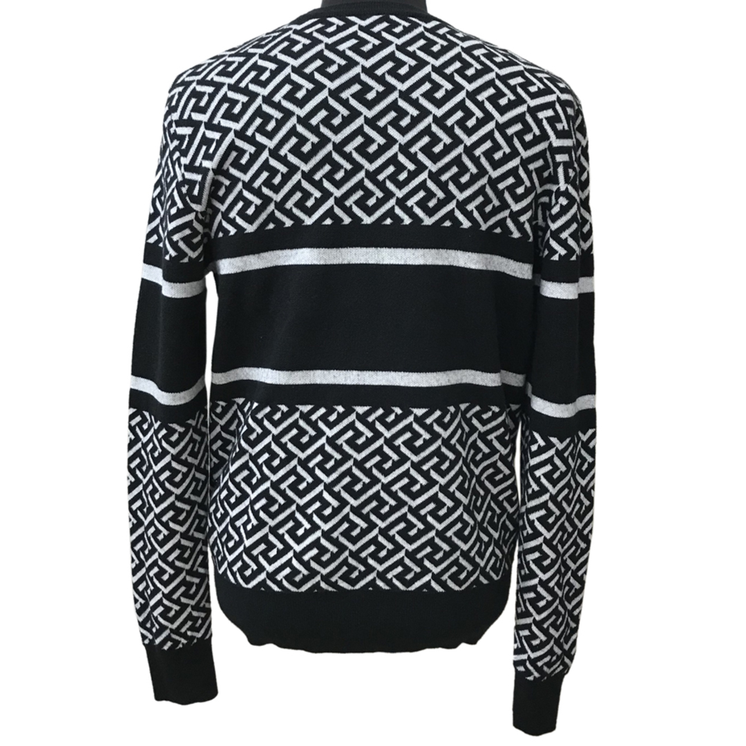 VERSACE - ヴェルサーチェ 1012024 1A07316 メンズ セーターの VERSACE - ヴェルサーチェ 1012024 1A07316 メンズ セーターの