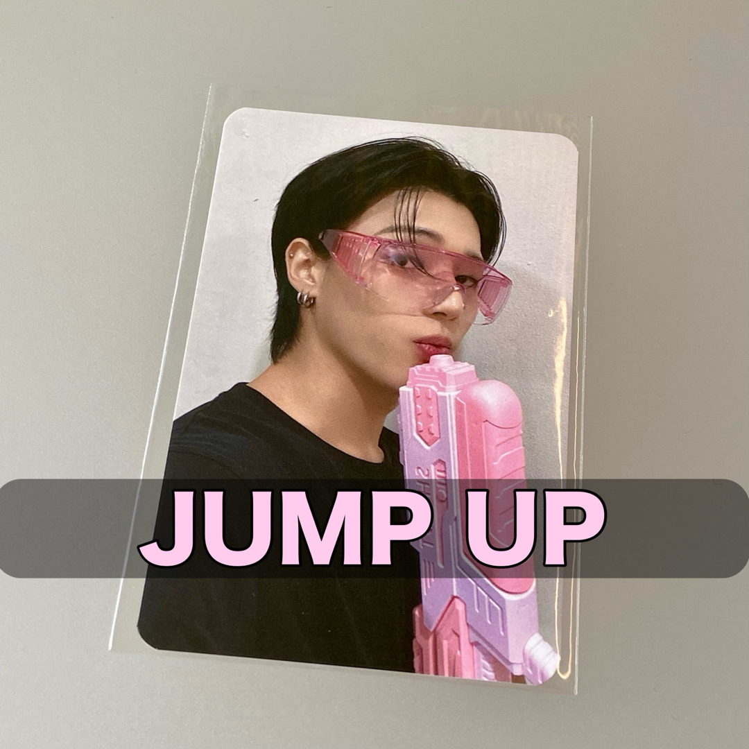 ATEEZ - ATEEZ jump up ウヨン JUMPUP ラキドロ トレカの通販 by ATEEZ - ATEEZ jump up ウヨン JUMPUP ラキドロ トレカの通販 by
