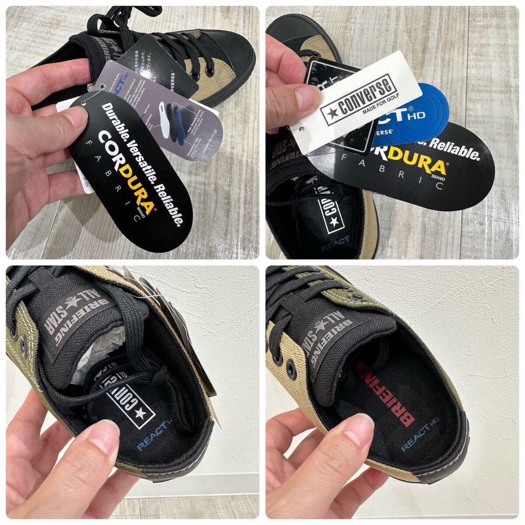 BRIEFING - 未使用 BRIEFING コンバース オールスター ゴルフ BRIEFING - 未使用 BRIEFING コンバース オールスター ゴルフ