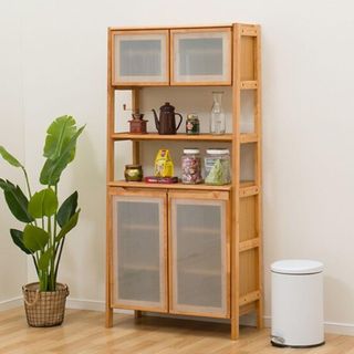 ☆美品☆東京インテリア 食器棚 カップボード 幅80cm けろ ☆美品☆東京インテリア 食器棚 カップボード 幅80cm けろ