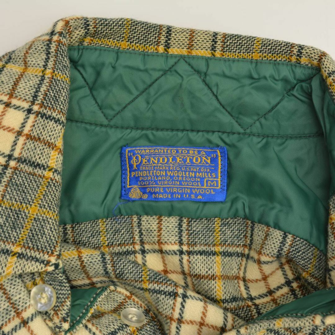 PENDLETON チェック柄ウールシャツ シャツジャケット ペン