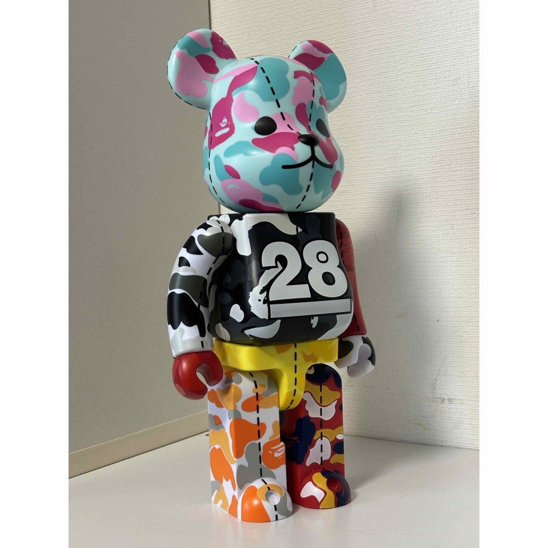 A BATHING APE - ベアブリック/コラボ/400%/限定/BAPE/28周年 A BATHING APE - ベアブリック/コラボ/400%/限定/BAPE/28周年