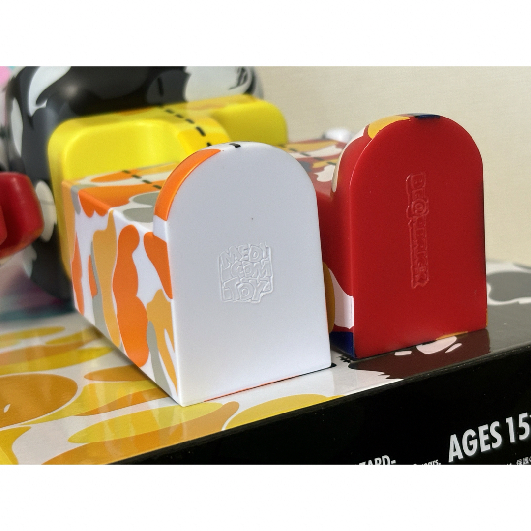 A BATHING APE - ベアブリック/コラボ/400%/限定/BAPE/28周年 A BATHING APE - ベアブリック/コラボ/400%/限定/BAPE/28周年
