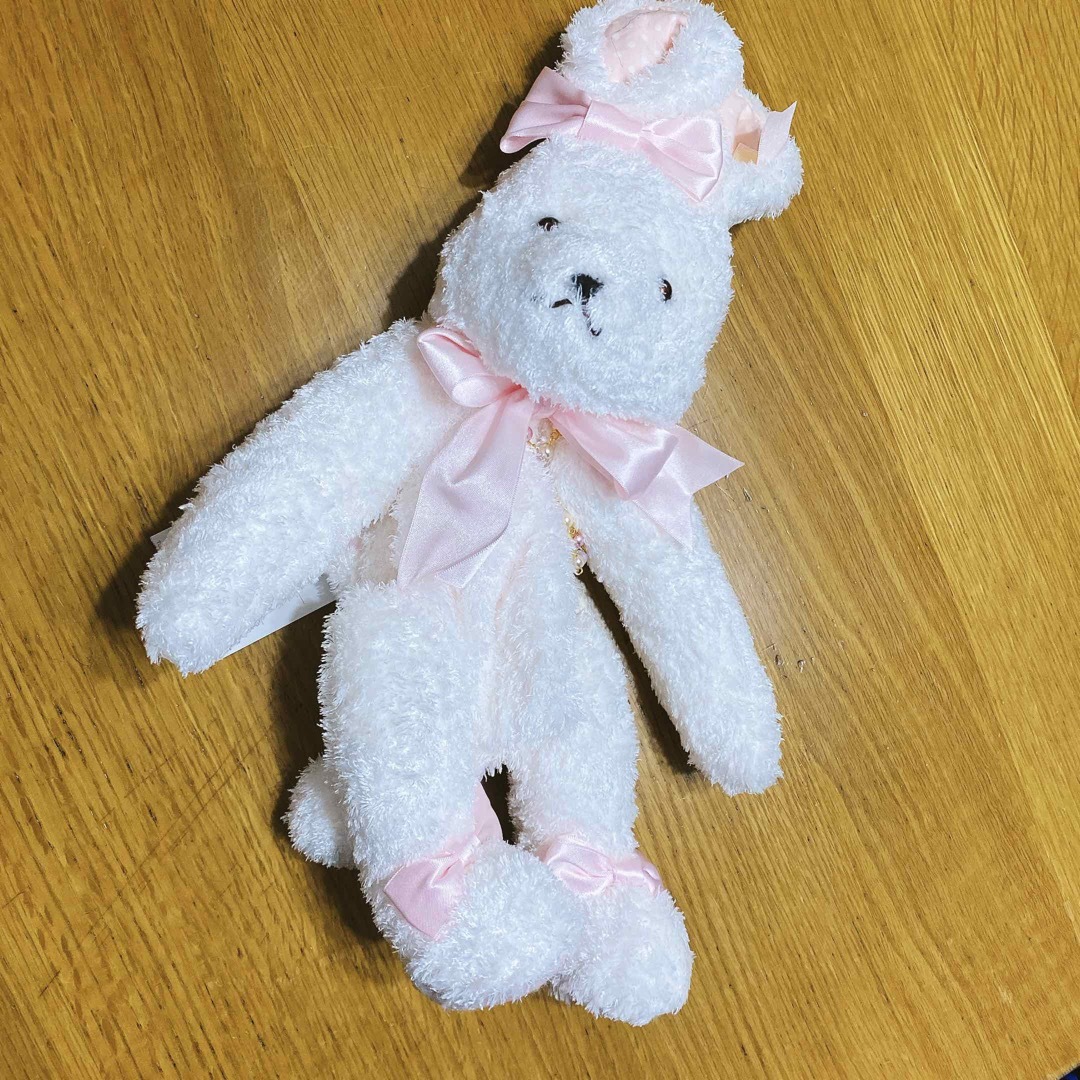 Angelic Pretty(アンジェリックプリティー)のうさぎ ぬいぐるみバッグ レディースのバッグ(ハンドバッグ)の商品写真