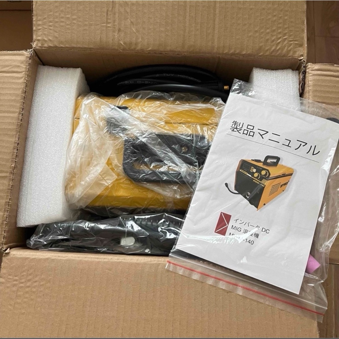 新品☆半自動溶接機 100V ガス不要 インバーダー溶接機 ノンガス 新品☆半自動溶接機 100V ガス不要 インバーダー溶接機 ノンガス