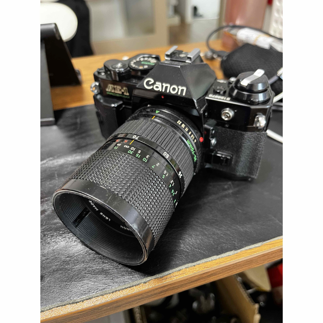完動品 Canon AE-1 PROGRAM フィルムカメラ動作確認済み 完動品 Canon AE-1 PROGRAM フィルムカメラ動作確認済み