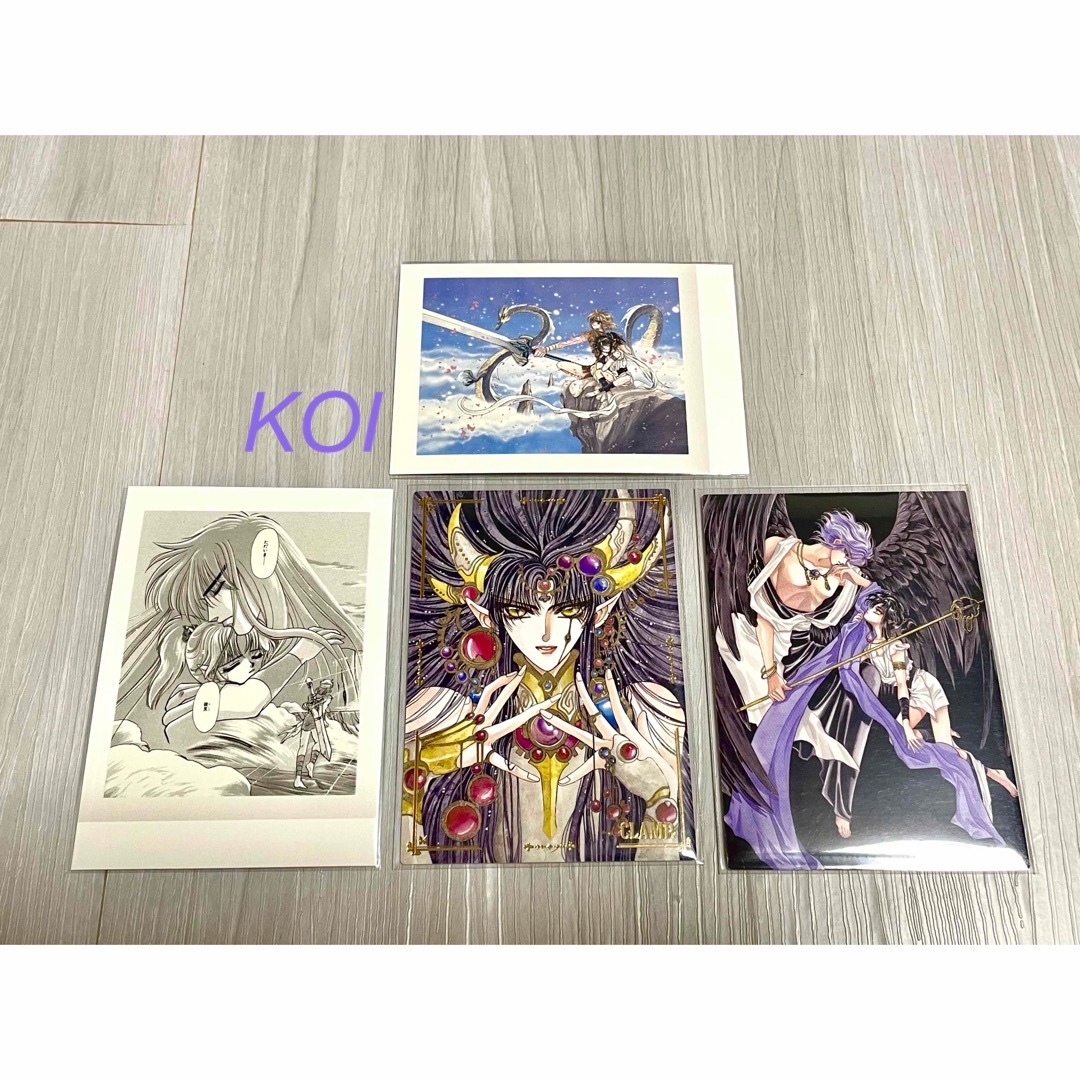 CLAMP展 聖伝-RG VEDA- 展示カード ぱしゃこれ 4枚の通販 by CLAMP展 聖伝-RG VEDA- 展示カード ぱしゃこれ 4枚の通販 by