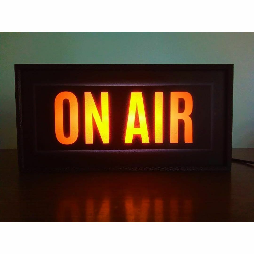 オンエア ON AIR サイン ランプ 看板 置物 雑貨 LEDライトBOX② オンエア ON AIR サイン ランプ 看板 置物 雑貨 LEDライトBOX②