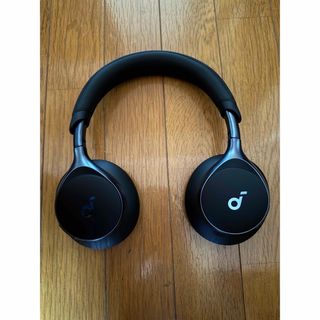 サウンドコア(soundcore)のsoundcore SPACE ONE BLACK ワイヤレスヘッドホン(ヘッドフォン/イヤフォン)