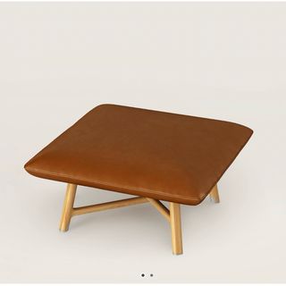 HERMES - 未使用エルメスCarré d'assise本革 カーフスキン HERMES - 未使用エルメスCarré d'assise本革 カーフスキン