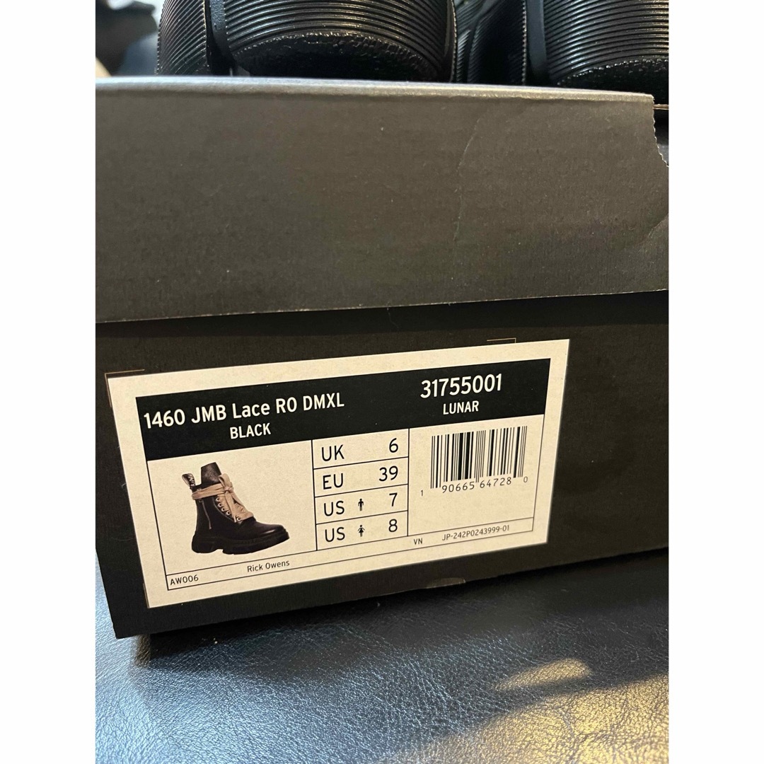 Rick Owens - Rick Owens Dr.Martens 1460ジャンボレースDMXL Rick Owens - Rick Owens Dr.Martens 1460ジャンボレースDMXL