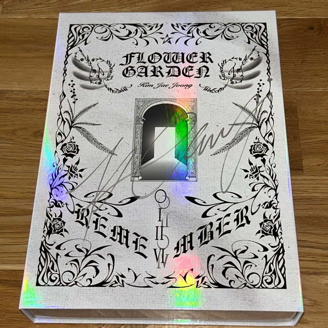 ジェジュン 直筆サイン「FLOWER GARDEN」CLASSIC ver.