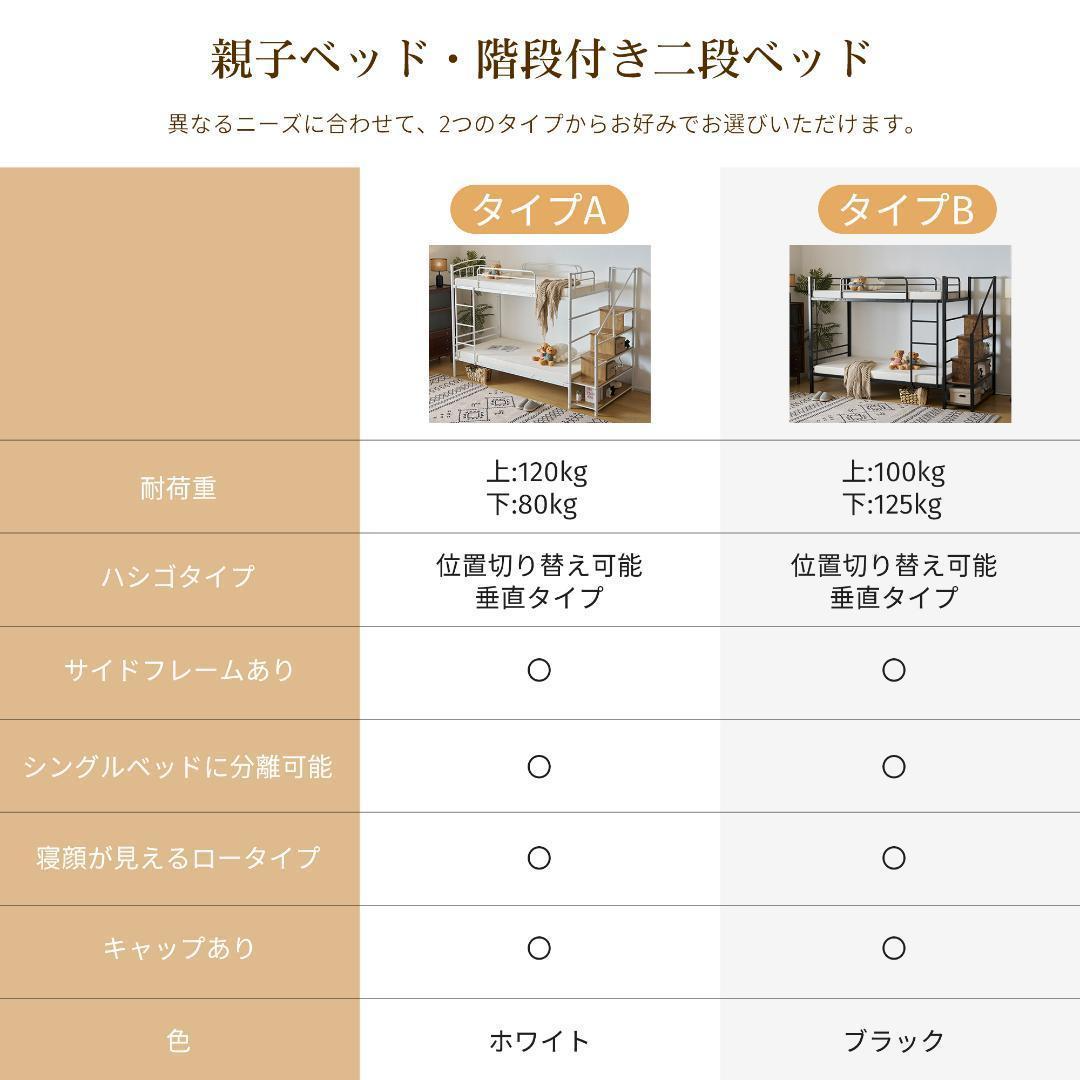 親子ベッド・階段付き二段ベッド】二段ベッド 2段ベッド 親子ベッド・階段付き二段ベッド】二段ベッド 2段ベッド