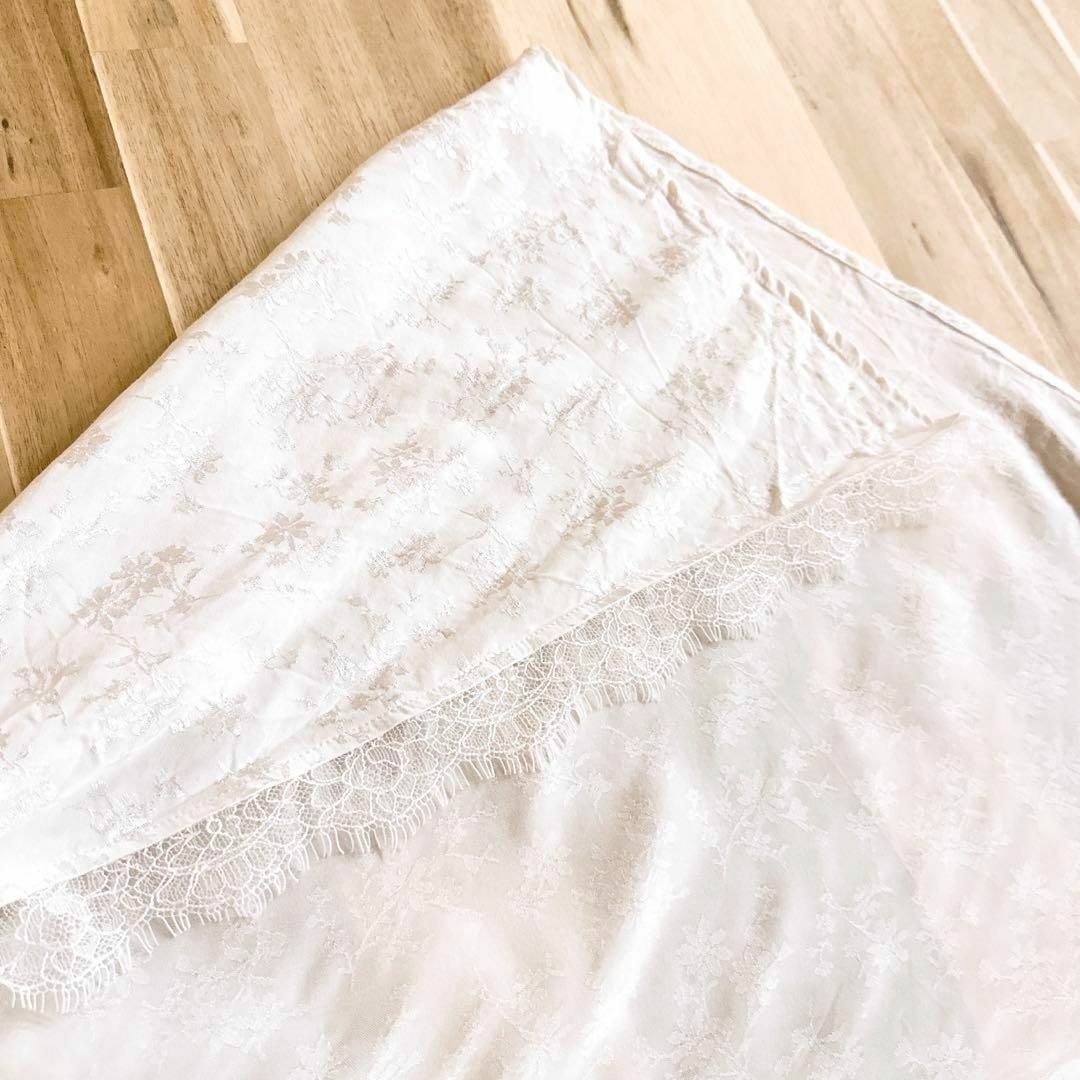 ZARA - 【ザラ】花柄レース ジャガード ノースリーブ ロング ZARA - 【ザラ】花柄レース ジャガード ノースリーブ ロング