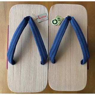 白木桐下駄　新品(下駄/草履)