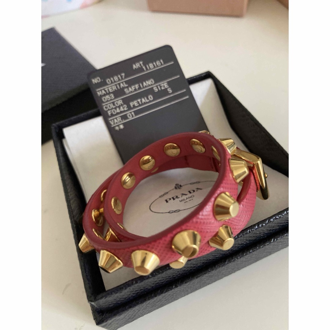 PRADA バングル 革製 PRADA バングル 革製