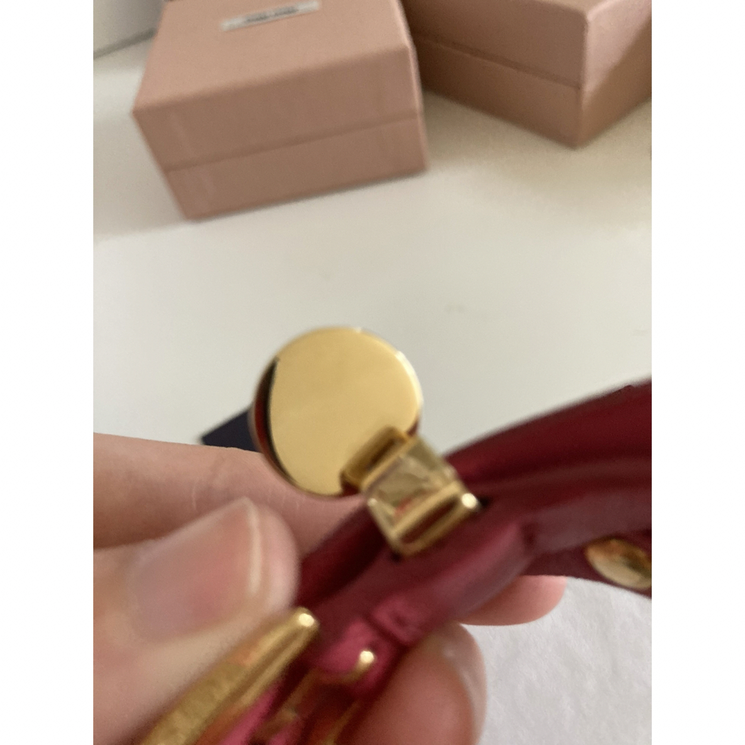 PRADA バングル 革製 PRADA バングル 革製