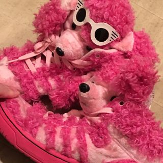週末限定値下げ ジェレミースコット adidas スニーカー くま ピンク