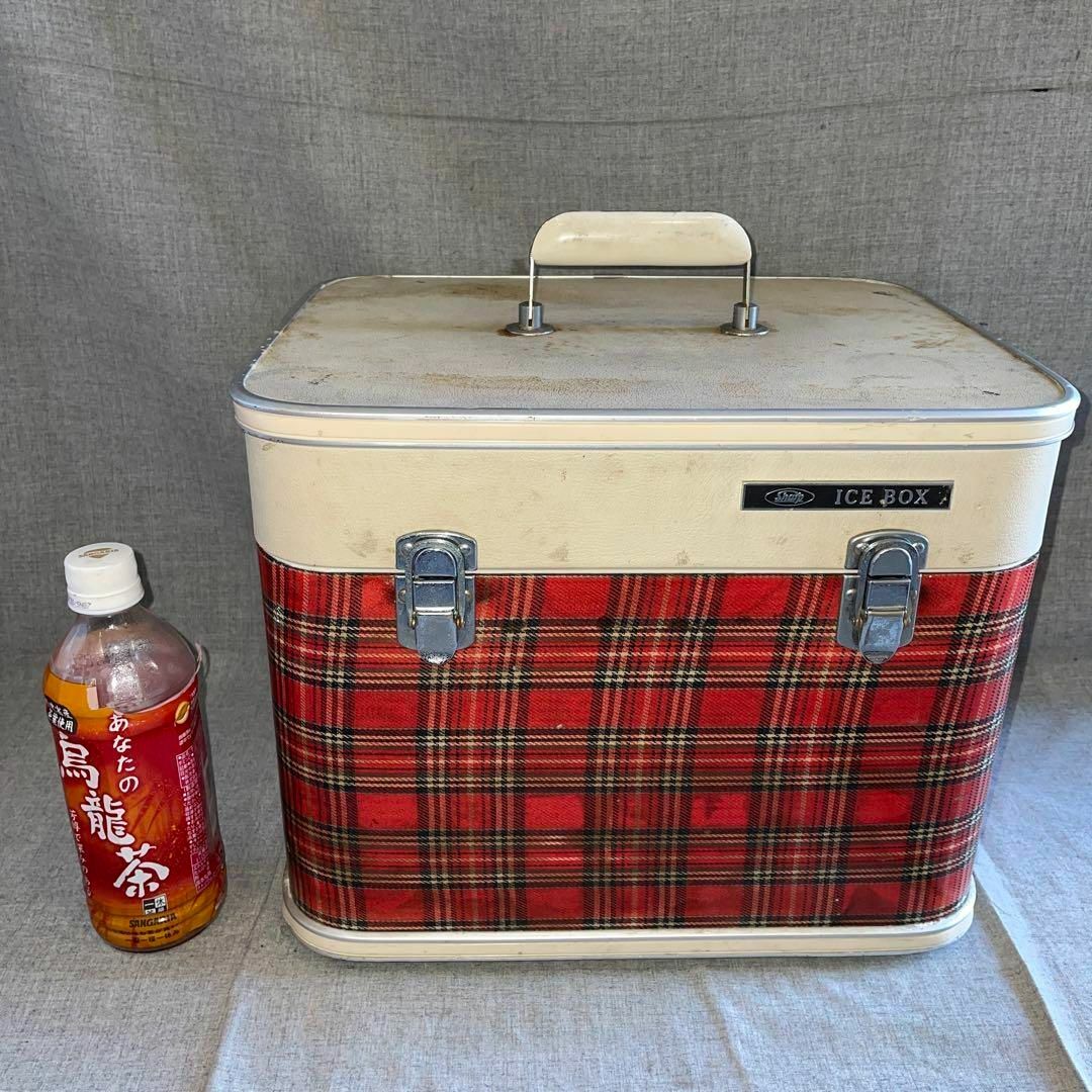 ヴィンテージ!【thermos】 サーモスの赤いクーラーボックス ヴィンテージ!【thermos】 サーモスの赤いクーラーボックス