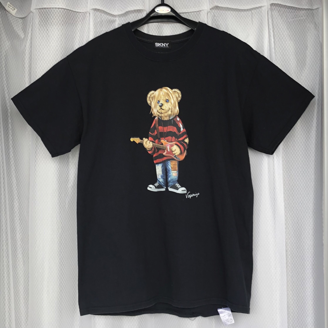 VAPORIZE - NIRVANA カート・コバーン☆VAPORIZE BEAR プリントT VAPORIZE - NIRVANA カート・コバーン☆VAPORIZE BEAR プリントT