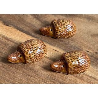 【新品】ハリネズミの箸置き(3つ)(食器)
