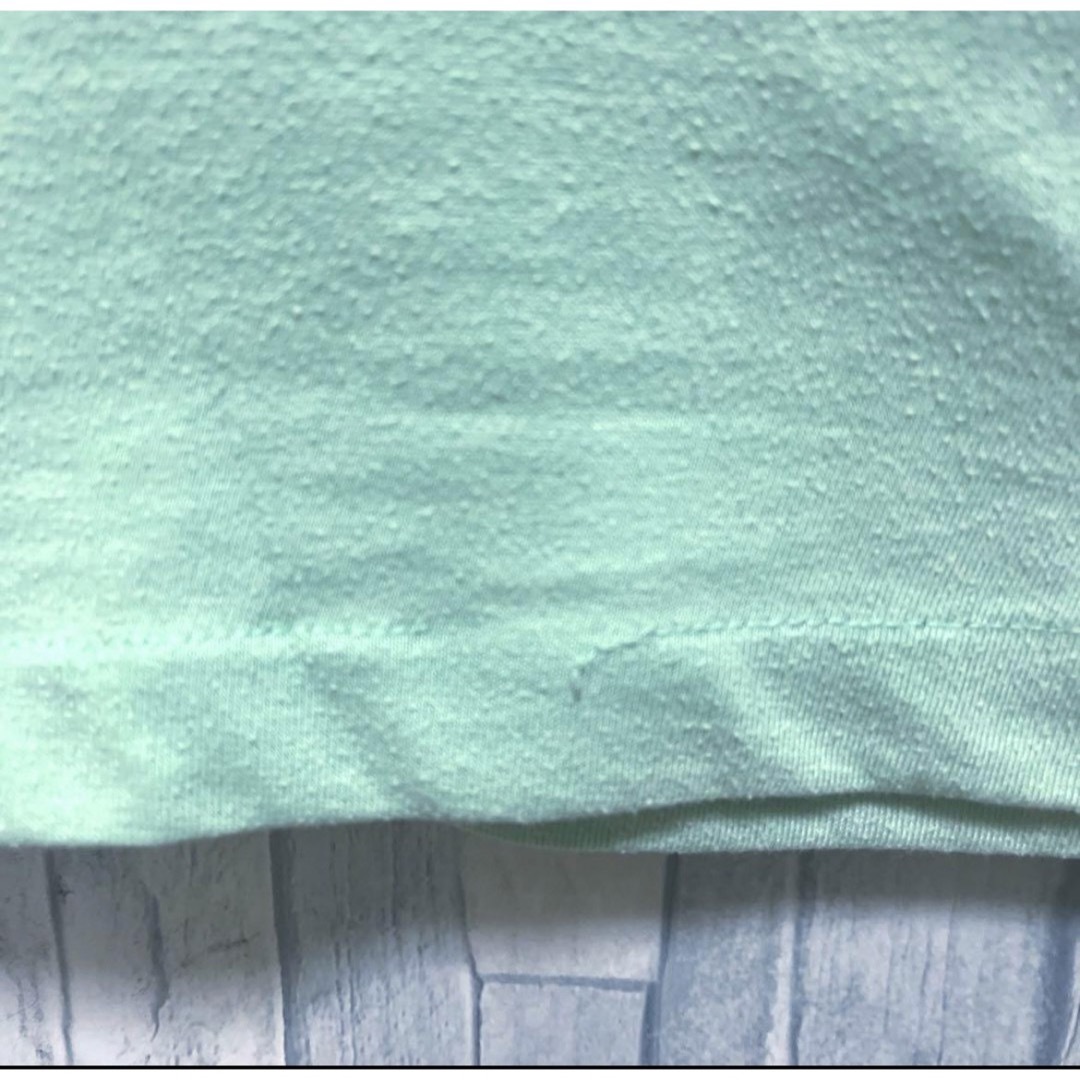 STUSSY - ステューシー グリーン 半袖 リンガーネックTシャツ STUSSY - ステューシー グリーン 半袖 リンガーネックTシャツ