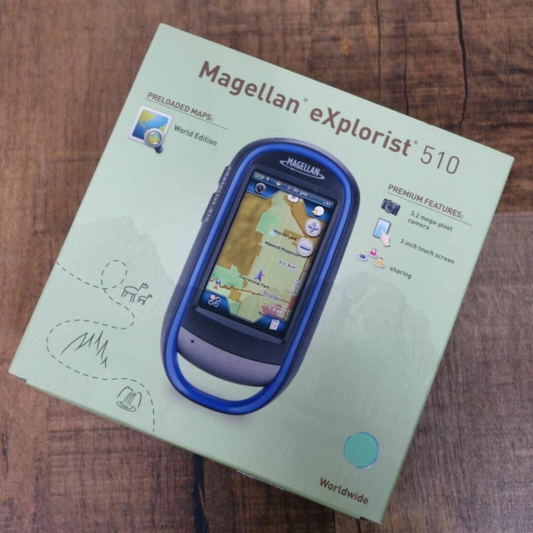 未使用 マゼラン MAGELLAN eXplorist 510 GPS 釣り 登山 地図 未使用 マゼラン MAGELLAN eXplorist 510 GPS 釣り 登山 地図