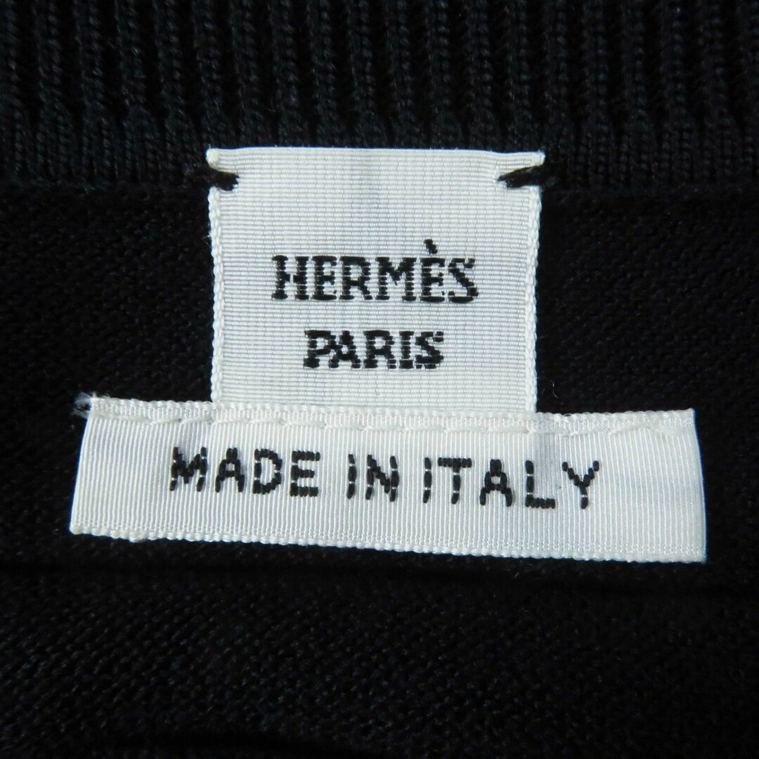 美品◎HERMES エルメス 23年製 3E2614D3 シルク コットン