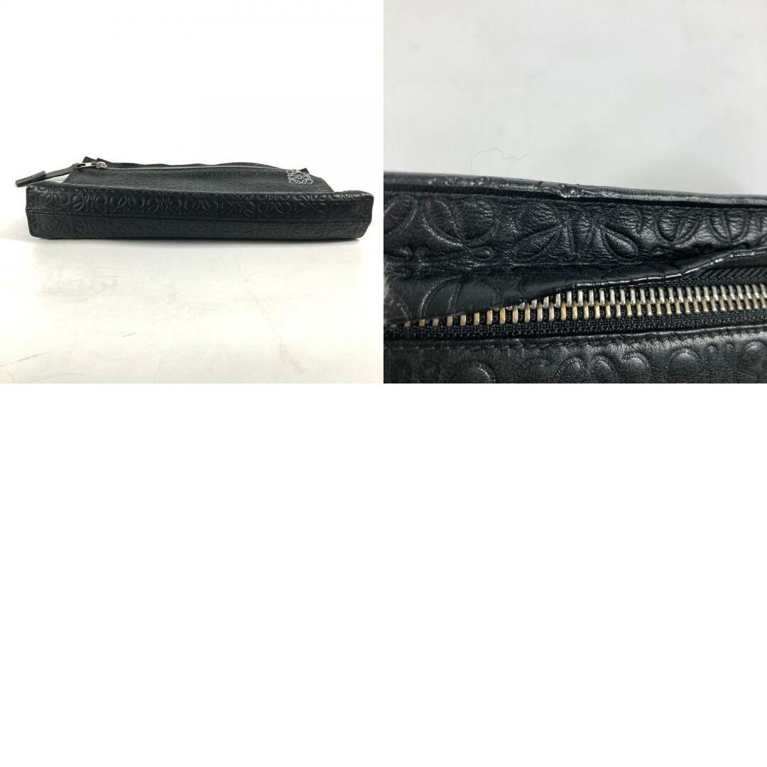 LOEWE ロエベ クラッチバッグ セカンドバッグ レザー 賢明 黒 LOEWE ロエベ クラッチバッグ セカンドバッグ レザー 賢明 黒