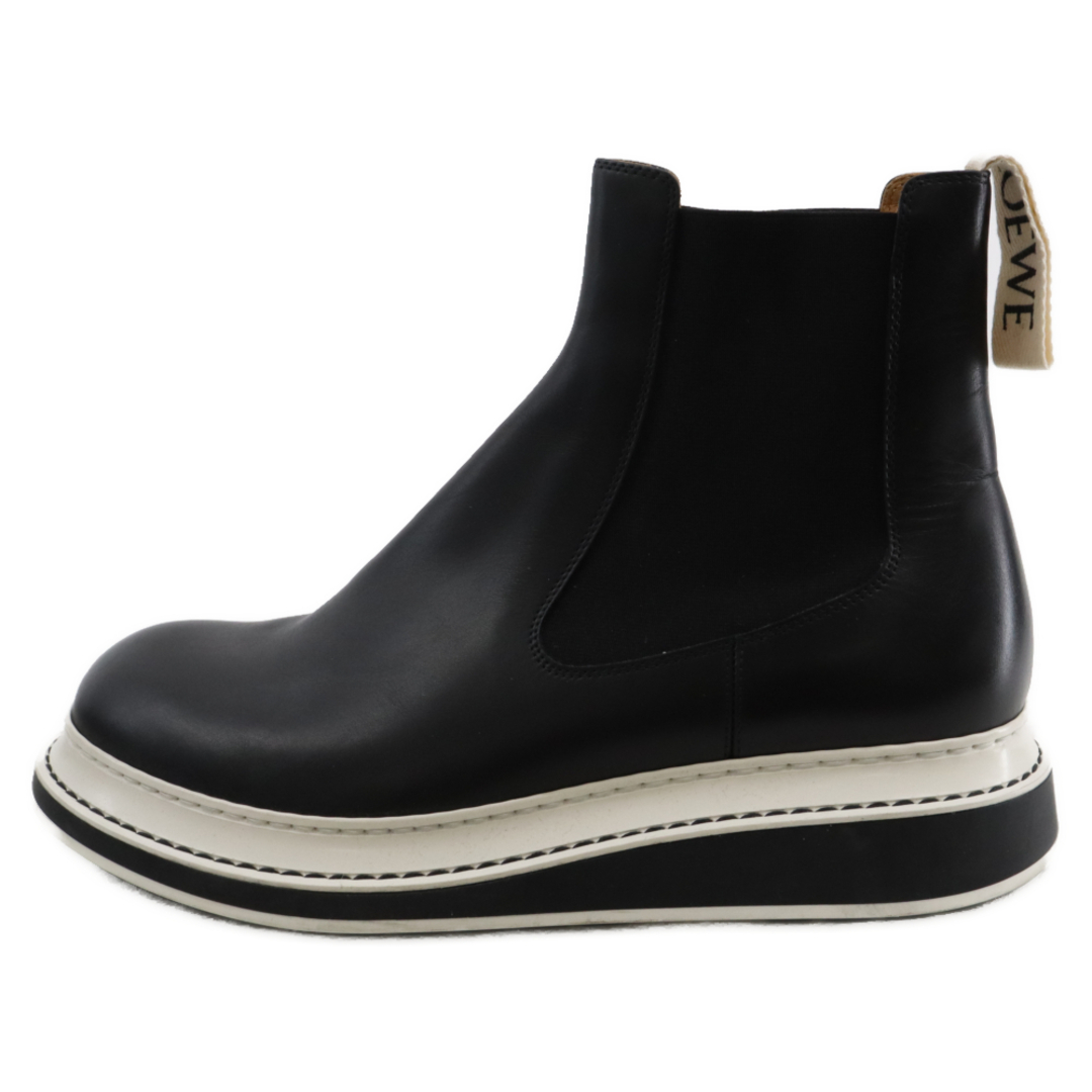 LOEWE◇チェルシーブーツ/サイドゴアブーツ/40/BEG/1368455 LOEWE◇チェルシーブーツ/サイドゴアブーツ/40/BEG/1368455