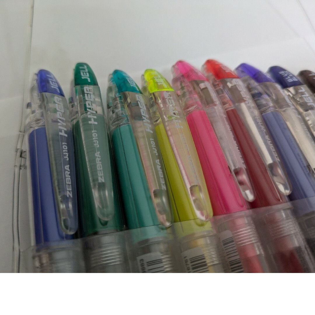 ZEBRA - セブラ ハイパージェル JJ101 10本パック ペン回しの ZEBRA - セブラ ハイパージェル JJ101 10本パック ペン回しの