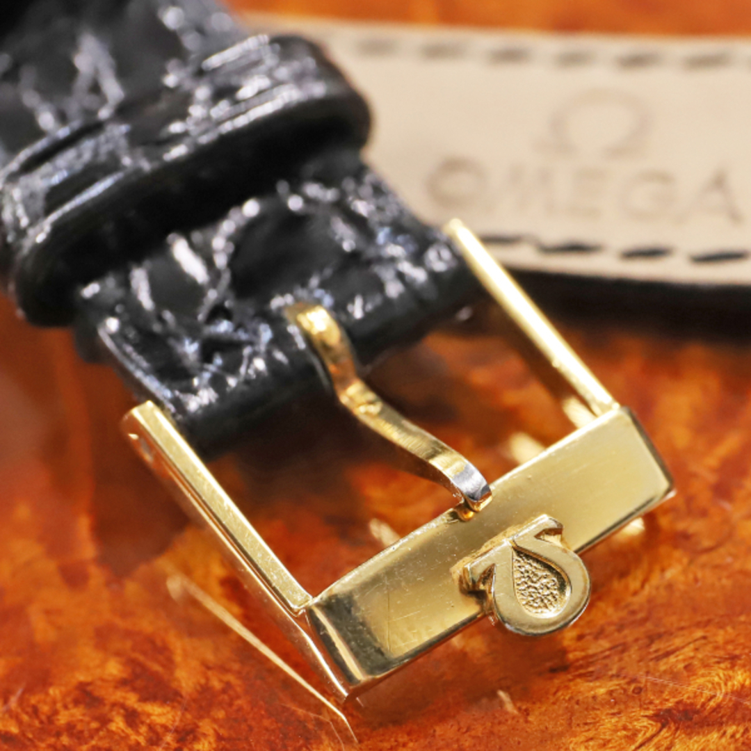 OMEGA - 本物 極上品 オメガ 17mm幅 Ωマーク入り純正ゴールド OMEGA - 本物 極上品 オメガ 17mm幅 Ωマーク入り純正ゴールド