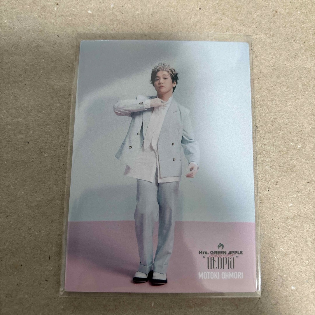 Mrs. GREEN APPLE Utopia 若井滉斗 フォトカード のけぞり レア Mrs. GREEN APPLE Utopia 若井滉斗 フォトカード のけぞり レア