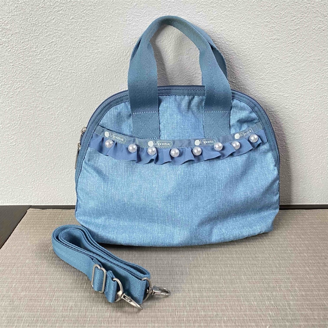 LeSportsac - JAL限定！レスポートサック 2WAY バッグ フリル パール