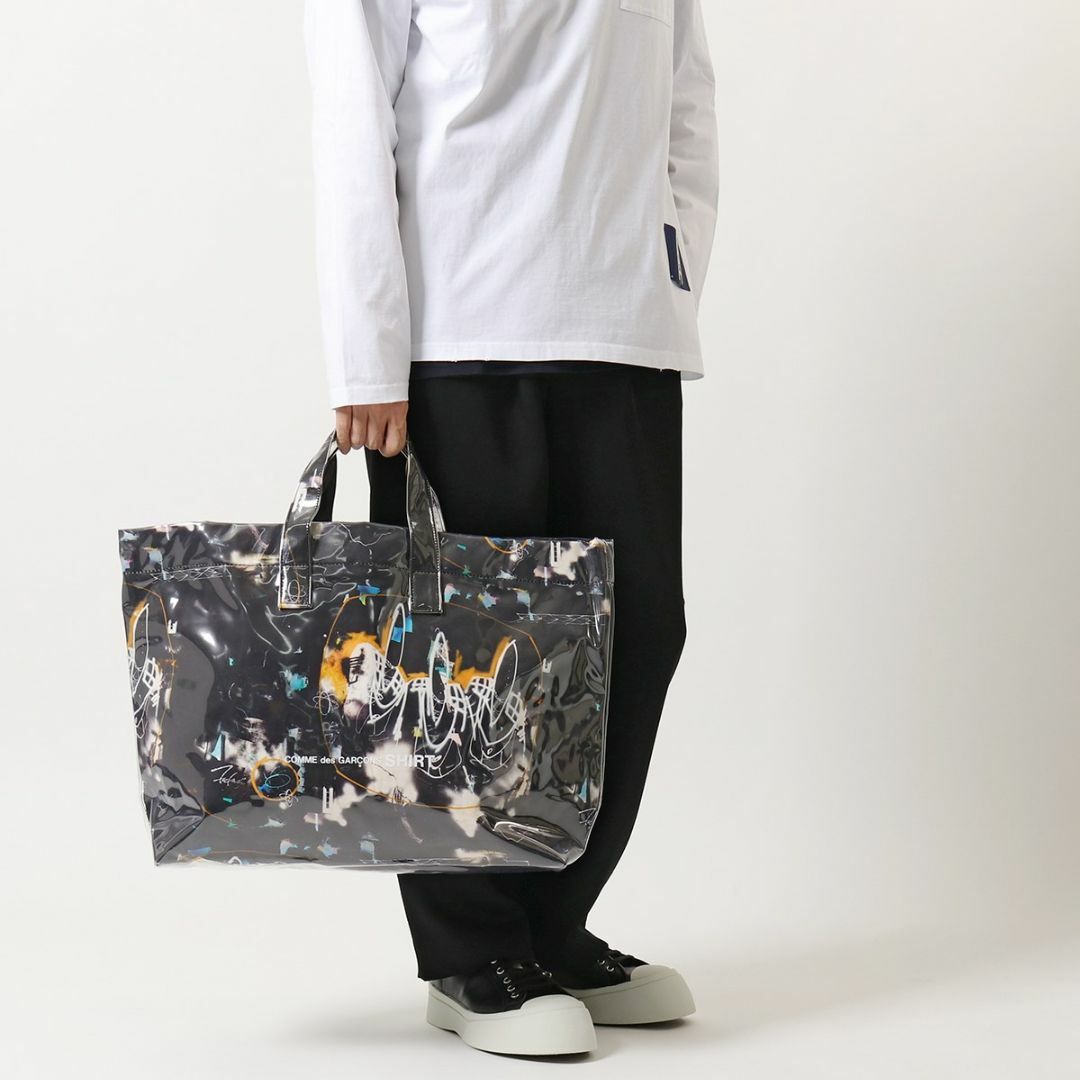 COMME des GARCONS - コムデギャルソン × FUTURA PVC トート COMME des GARCONS - コムデギャルソン × FUTURA PVC トート
