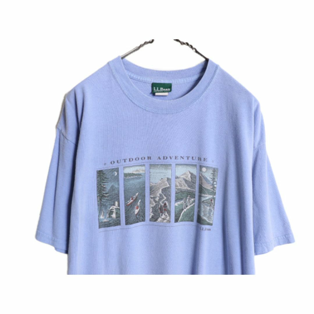 最安値級価格 00s 90s - L.L.Bean エルエルビーン プリント イラスト アート 男性用