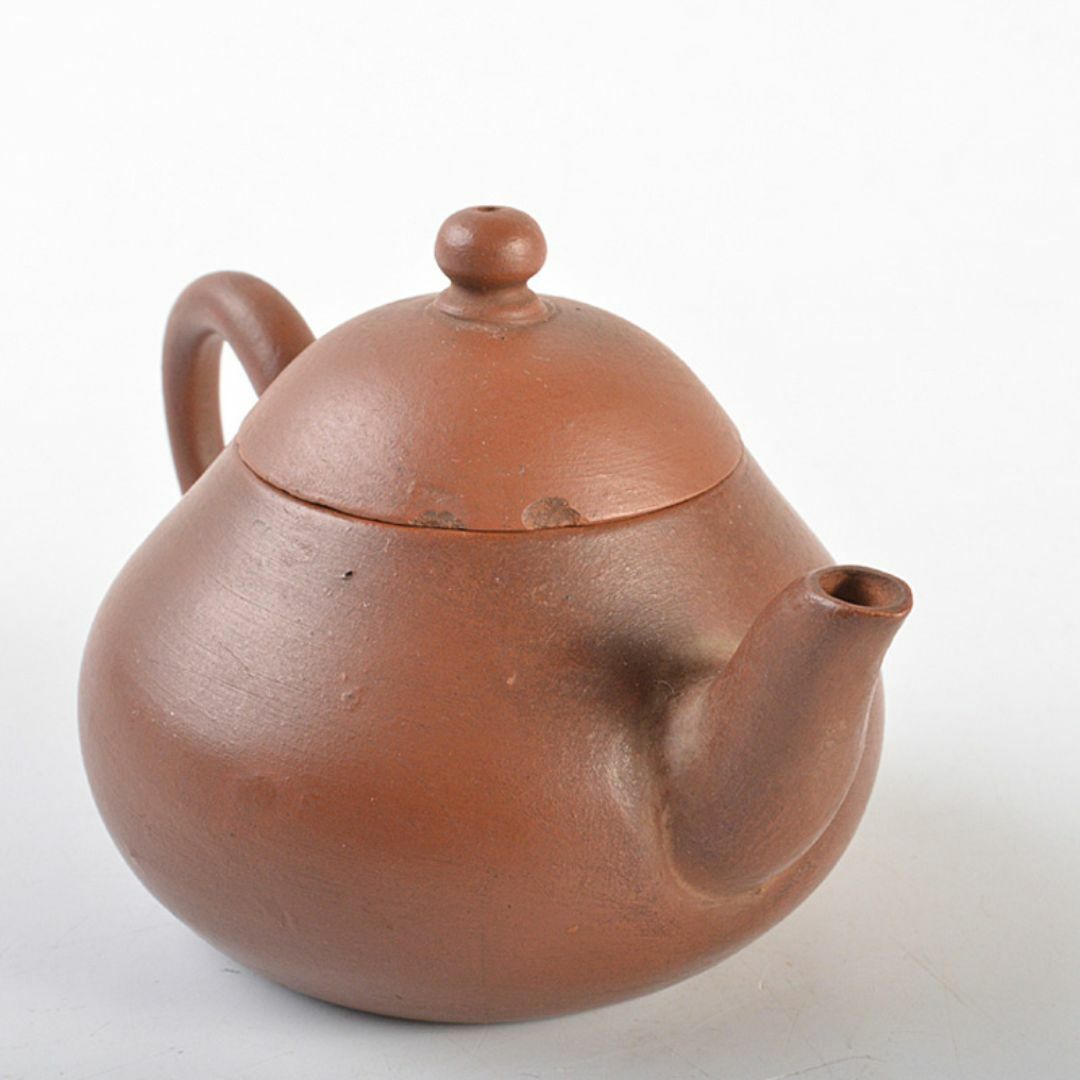 中国 孟臣製 紫砂 朱泥 急須 茶壷 V R7392 中国 孟臣製 紫砂 朱泥 急須 茶壷 V R7392