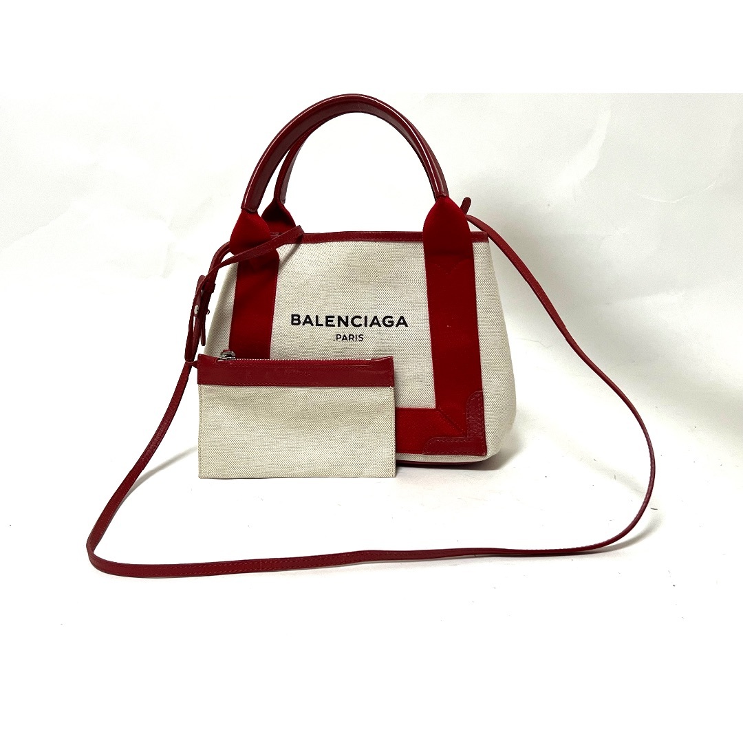 BALENCIAGA - BALENCIAGA バレンシアガ ネイビーカバスXS BALENCIAGA - BALENCIAGA バレンシアガ ネイビーカバスXS