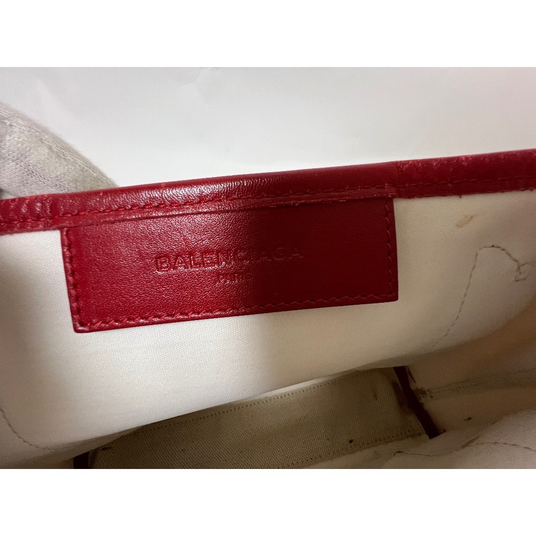BALENCIAGA - BALENCIAGA バレンシアガ ネイビーカバスXS BALENCIAGA - BALENCIAGA バレンシアガ ネイビーカバスXS